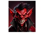 Red Imp Biker-0