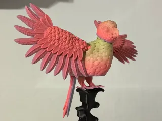 Print in place Flexy Conures
