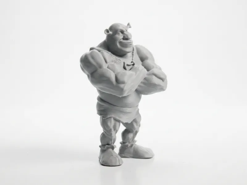 Buff Shrek Figurine Collectible 3D Printable