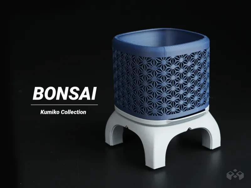 Superellipse_Kumiko Bonsaipot met Poten