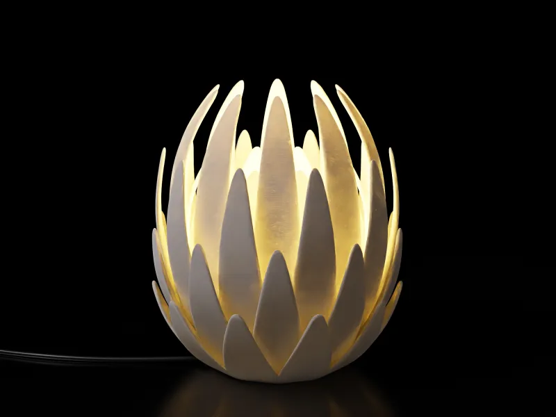 Lâmpada de Lótus (Kit de lâmpada LED / vela LED / mini LED)