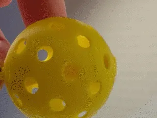 Pickleball Fidget Ball & Keychain