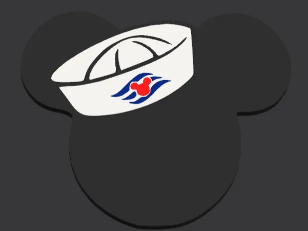 Cruise Hat Mickey Head