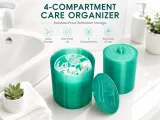 4-Compartment Moisture-Proof Care Storage Bin-0