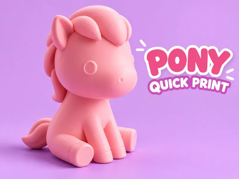 Mini Pony – Cute Quick Print