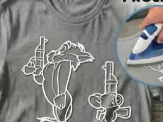 tom and Jerry t-shirt press