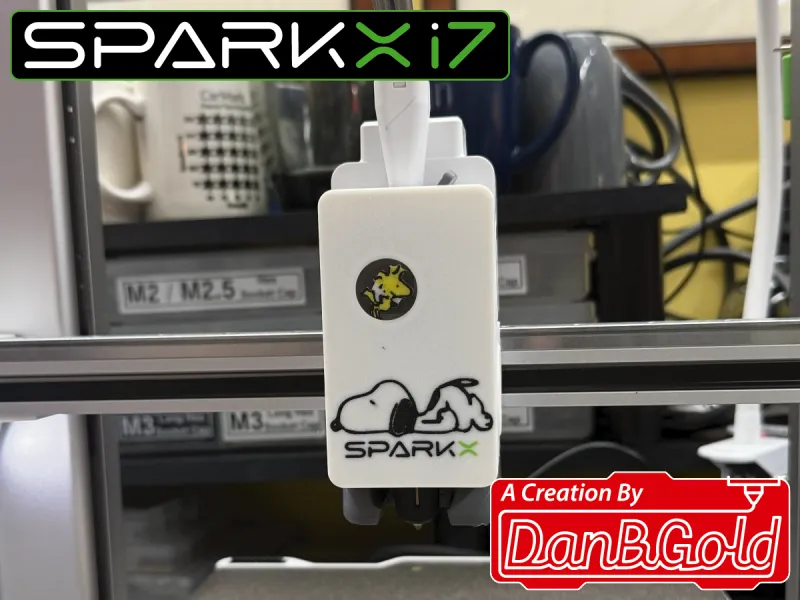 Крышка хотэнда SparkX i7 SW от DanBGold