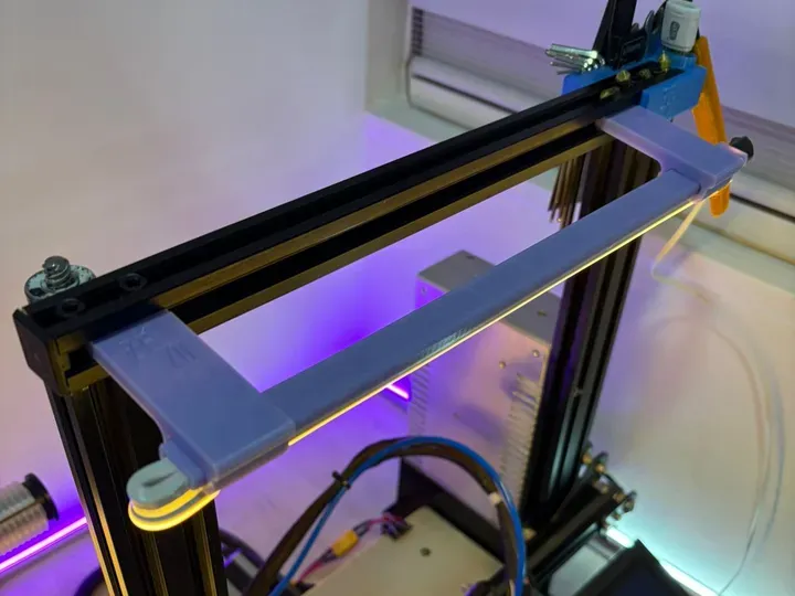 Soporte para Tira LED (Perfil 2020/V-Slot) 3d printers