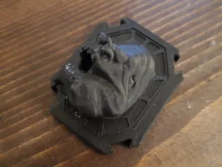 Rancor Head Trophy Mount (Star Wars Legion Scale)