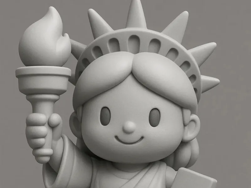 Baby Style Statue of Liberty