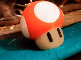 Nintendo-themed Christmas tree decoration