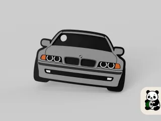 Car Keychain - BMW Series 7 (gen. E38)