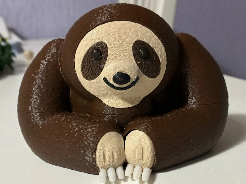Plush Sloth Coin Bank – 4 versions