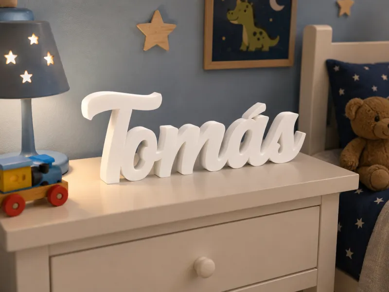 Tomás – Nome Decorativo para Quarto Infantil