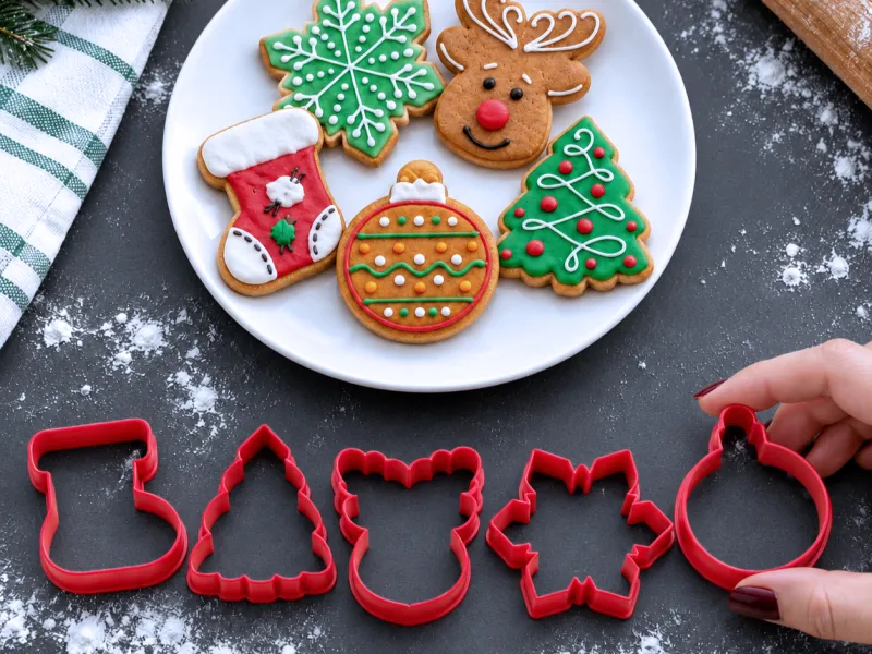 Kerst koekjesvormenset | Bakgereedschap voor de feestdagen