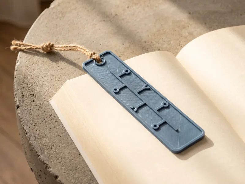 Sci-Fi Bookmark - Circuit Board