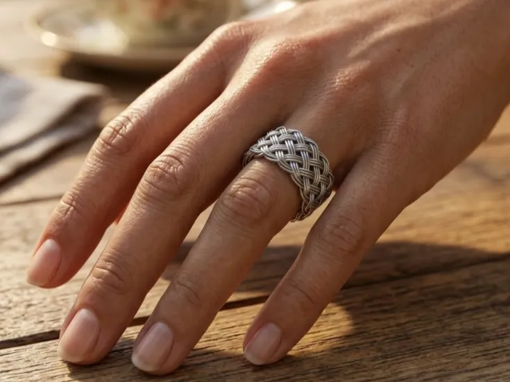 Ironstrand Woven Ring – Noah0x03