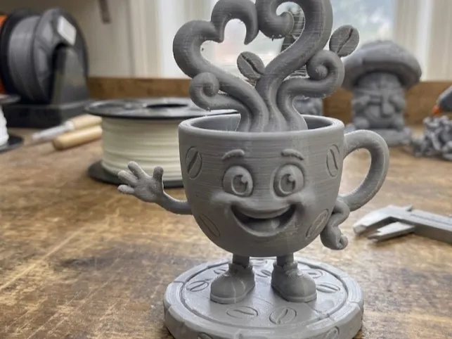 Copo de Café Cartoon
