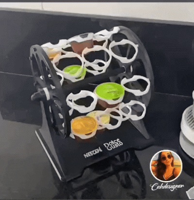 Porta capsule a ruota panoramica Dolce Gusto 24 pz