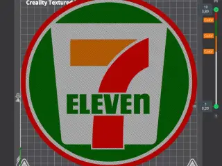 7 Seven Eleven sign Wall Decoration Logo Poster