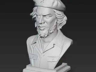 bust of Che Guevara