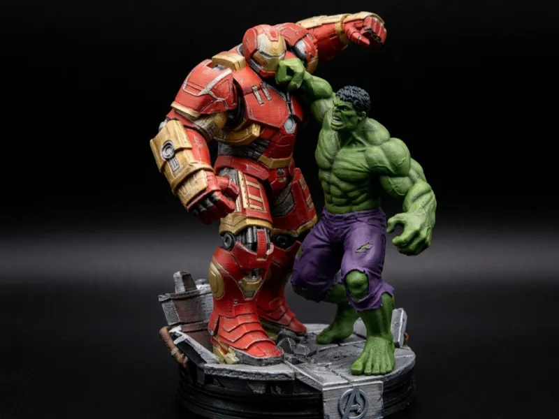 Hulkbuster vs Hulk