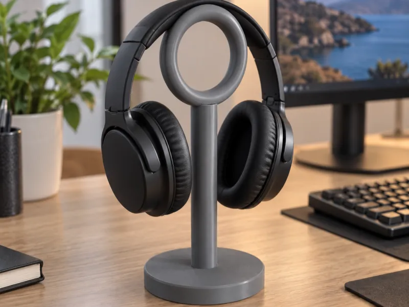 Suporte de Mesa para Fones de Ouvido