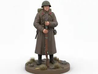 World War miniature figures