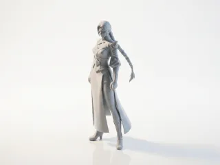 Assassin Figurine Fantasy Mythology 3D Printable