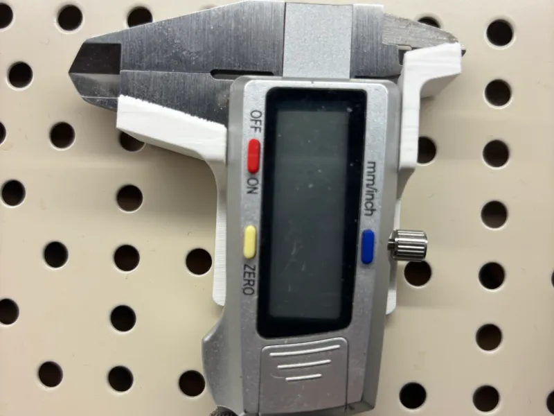 Caliper Pegboard Holder