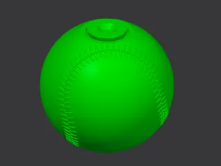 Mini Baseball Fidget Spinner
