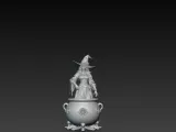 THE WITCH WITH THE CAULDRON-0