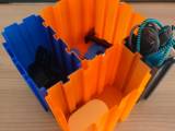 Customizable modular desk organizer-0