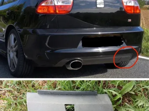 HECKHAKENABDECKUNG SEAT LEON 1M CUPRA R