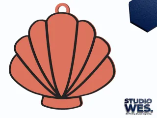 Shell - Keychain v1 (3 sizes)