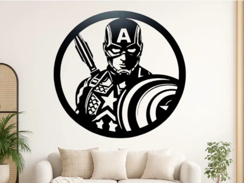WallArt Marvel Captain America