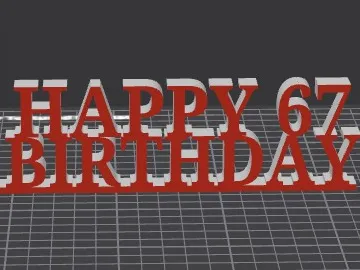 Happy Birthday 67