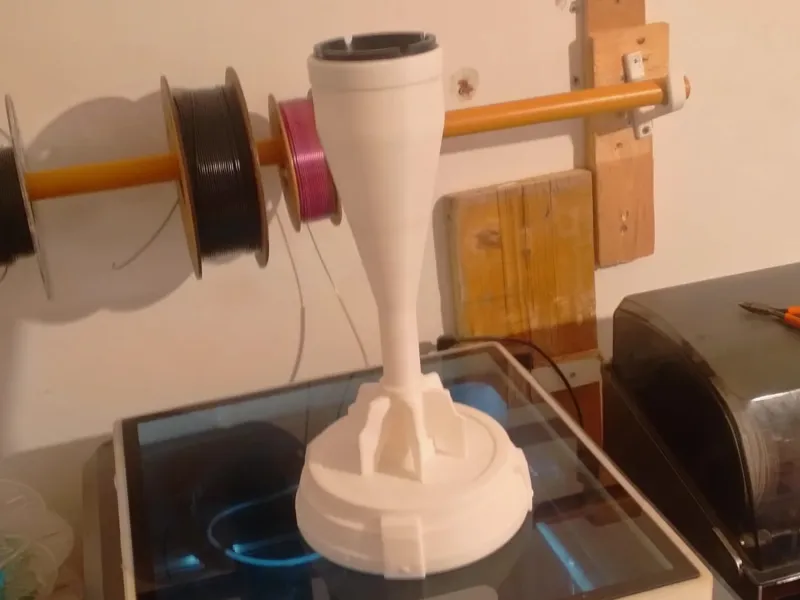 Cendrier Missile Modulaire 3D Multicolore et Standard 3MF
