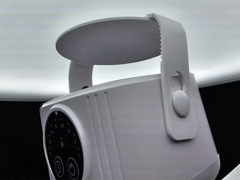 ventilateur de plafond sur lampe hue Fair