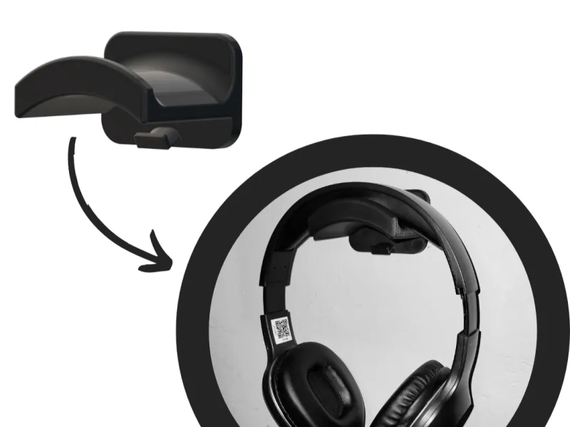 Wall HeadSet Holder