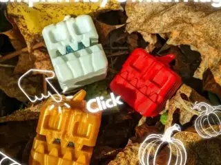 Pumpkin Key Switch Fidget Toy
