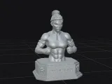 Bust of a Muay Thai Fighter-0