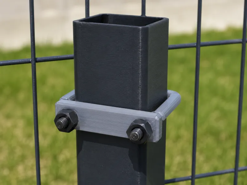 QuickClamp – Universal Fence Wire Clamp for Square Tubes