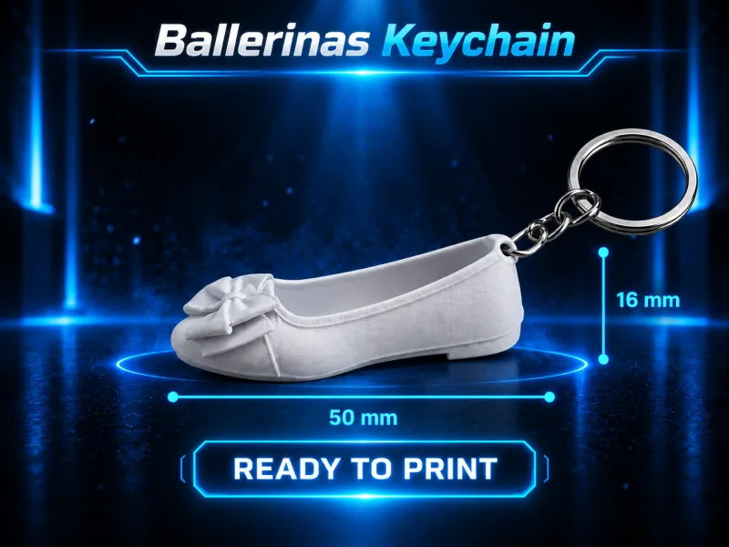 Schlüsselanhänger Ballerina Shoe