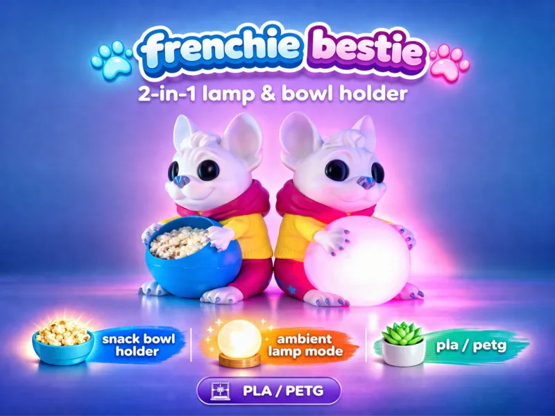 FRENCHIE BESTIE-MULTI PURPOSE DECOR