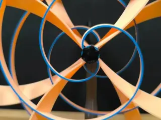 Double Spiral Windmill - Customizable System