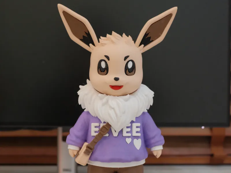 🔥 Eevee - Urban Vibes Edition ⚡( (Multi-Parts/ No AMS / 3mf