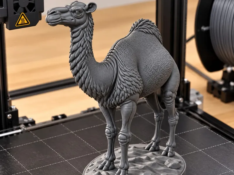 Estatua de camello STL | Impresión 3D de animales