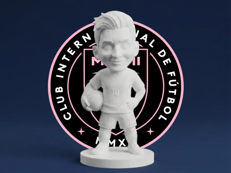 Lionel Messi Chibi – Schattig Voetballegende Beeldje