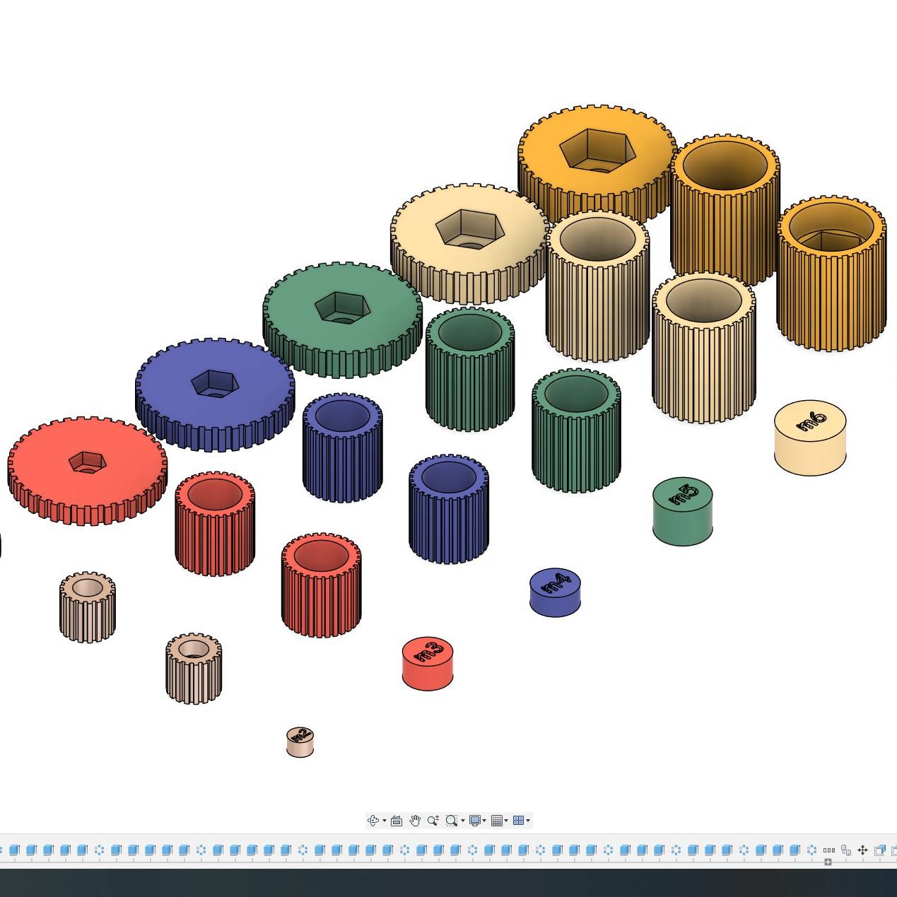 metric bolt knob set m2 m3 m4 m5 m6 1/4"